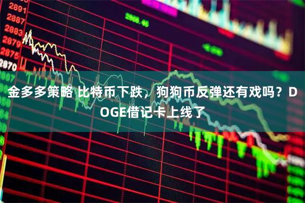 金多多策略 比特币下跌，狗狗币反弹还有戏吗？DOGE借记卡上线了