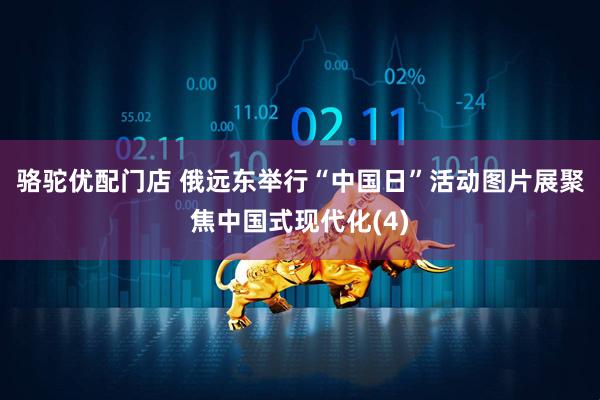 骆驼优配门店 俄远东举行“中国日”活动　图片展聚焦中国式现代化(4)